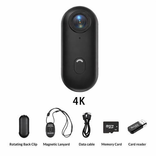 4K Magnetic POV Camera 64GB Black