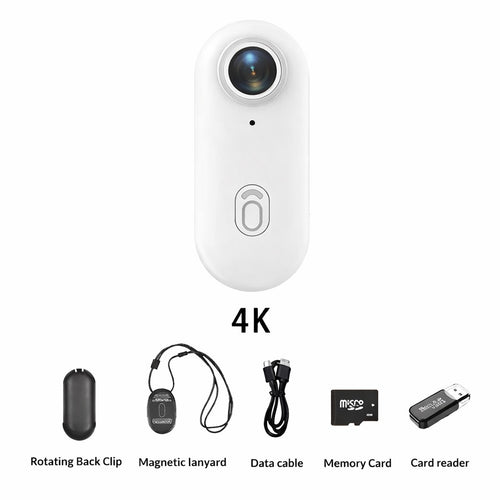 4K Magnetic POV Camera 64GB White