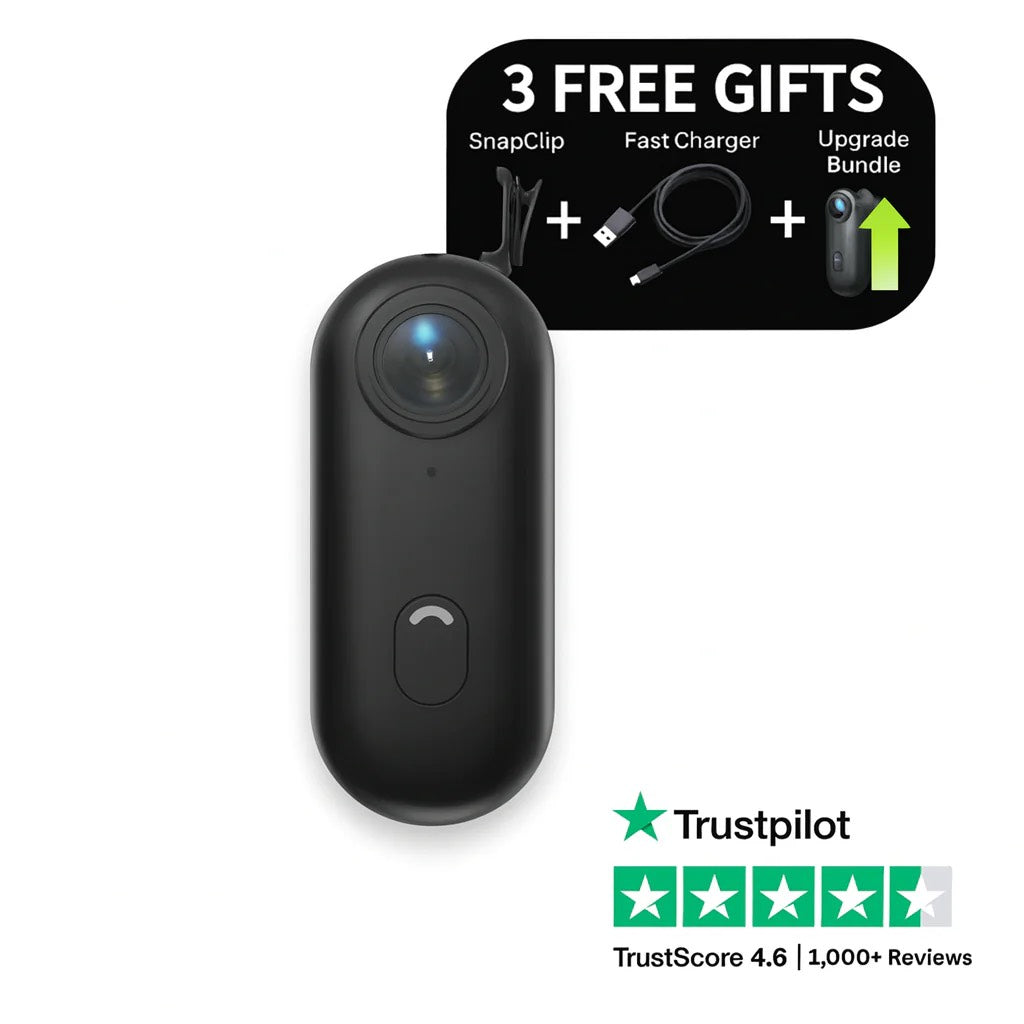 4K Magnetic POV Camera 64GB Black